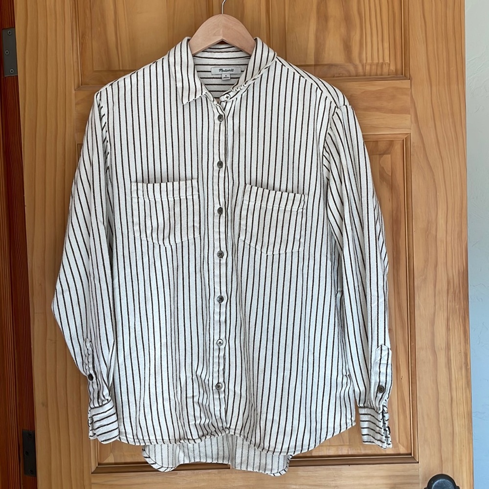 Madewell oversized flannel